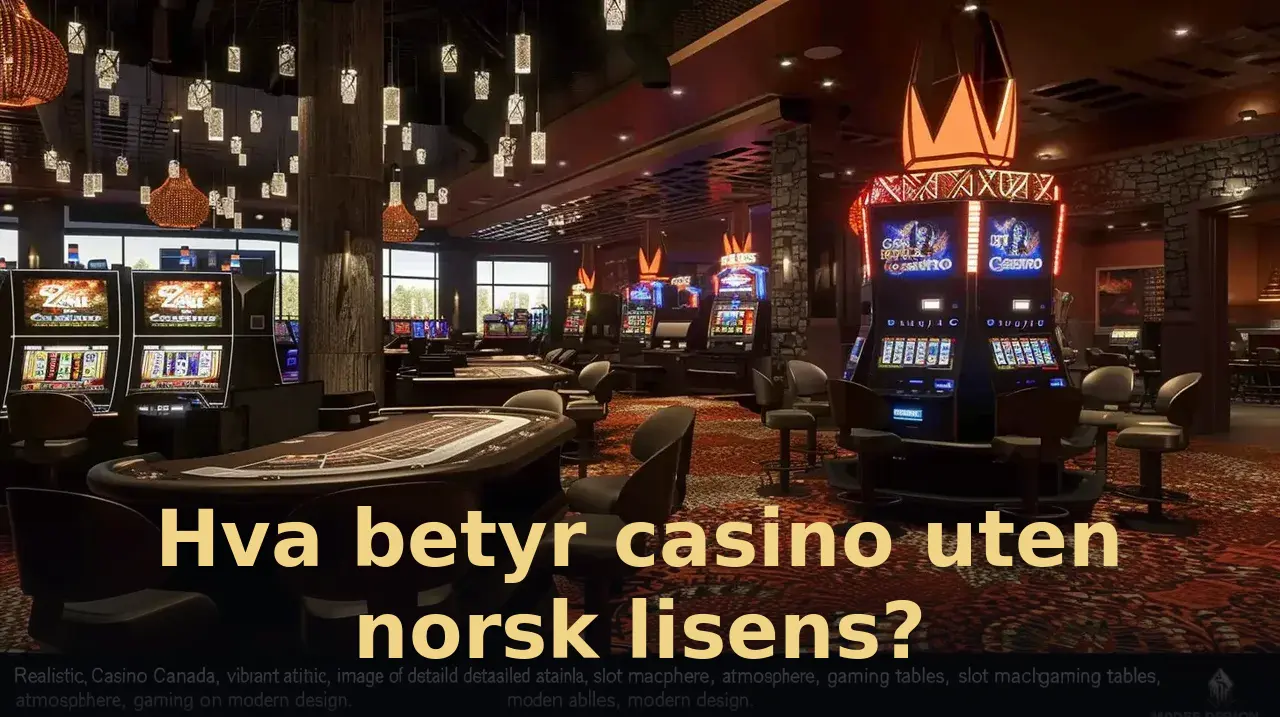 Hva betyr casino uten norsk lisens?