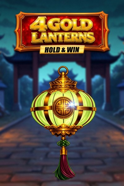 4 Gold Lanterns Hold & Win-spilleautomat hos Cleobetra Casino