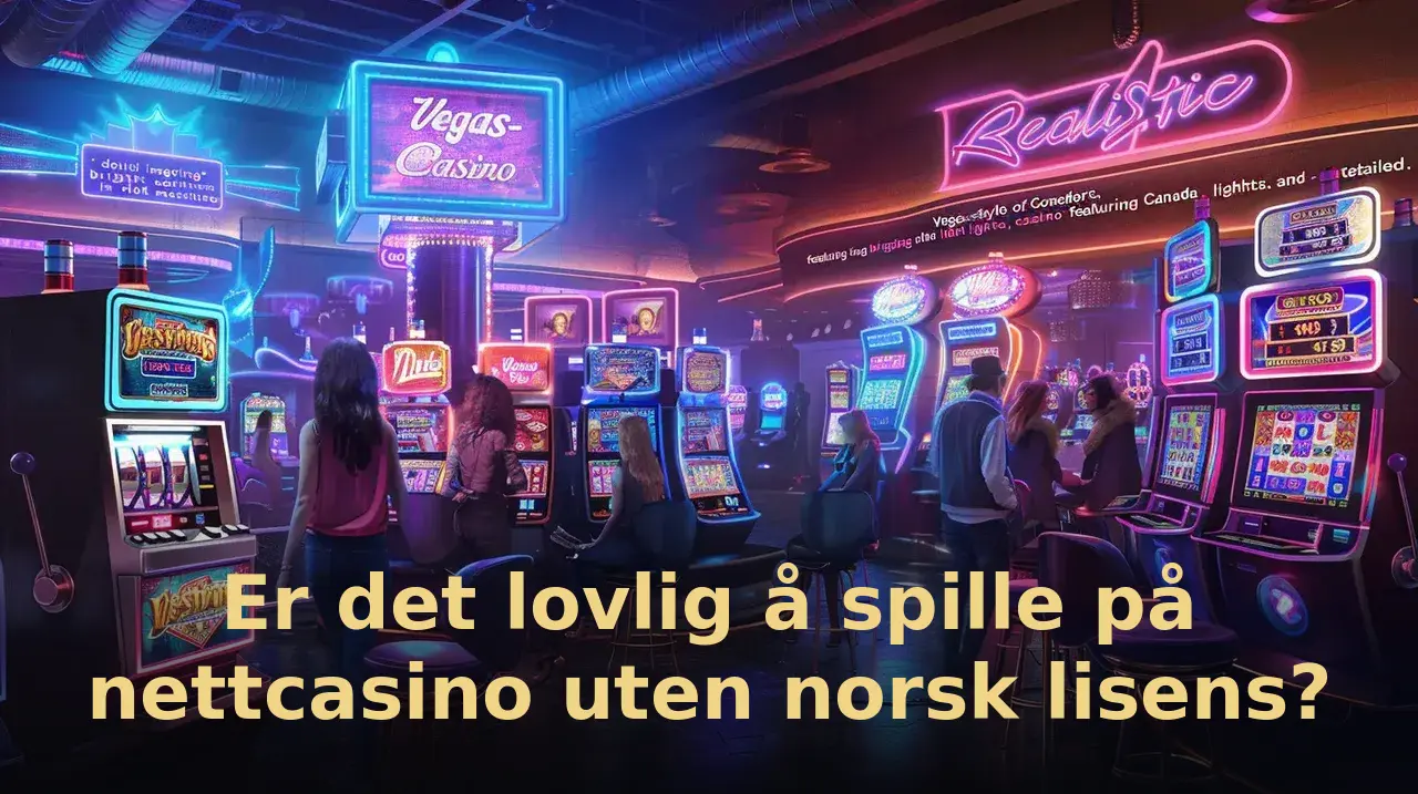 Er det lovlig å spille på nettcasino uten norsk lisens?